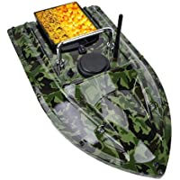Barco de Cebo de Pesca- Control Remoto RC 500m Cebo de Pesca inalámbrico Barco de Cebo Buscador de Peces con luz LED de…